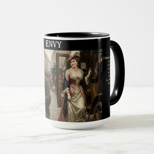 The 7 Satanic Virtues: Envy マグカップ (正面右)