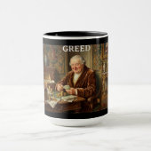 The 7 Satanic Virtues: Greed  マグカップ (中央)