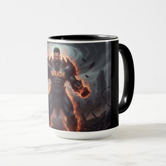 The 7 Satanic Virtues: Wrath マグカップ (正面右)