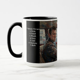 The 7 Satanic Virtues: Wrath  マグカップ