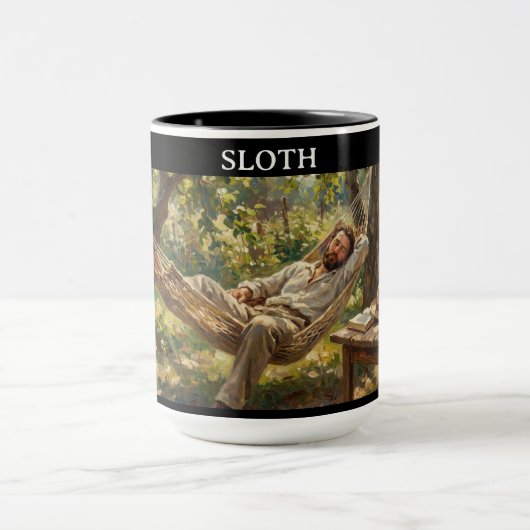 The 7 Virtues of Satan: Sloth マグカップ (中央)