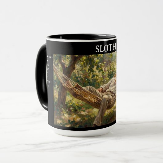 The 7 Virtues of Satan: Sloth マグカップ (正面左)