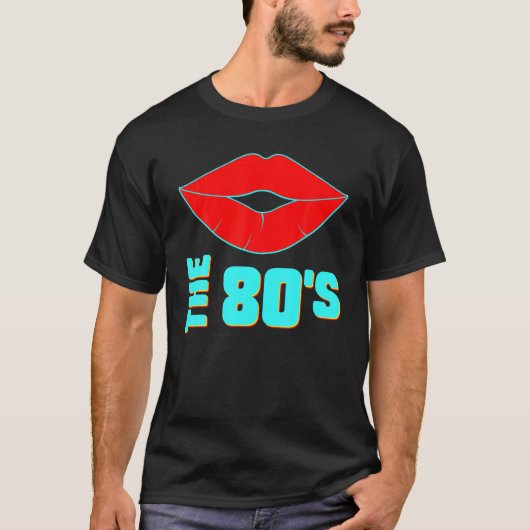 The 80'S I Love 80'S 90'S Costume Eighties Disco T Tシャツ (正面)