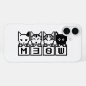 THE 8-BIT CATS M30W iPhoneケース (裏面横)