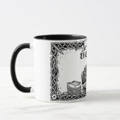 The 9 to 5 Tarot Card | Funny Corporate Skeleton  マグカップ (左)