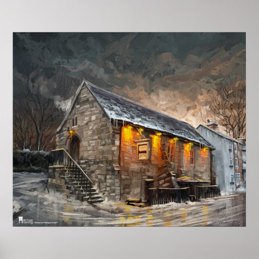 The Abbey Pub, Darley Abbey, Derby – ポスター (正面)