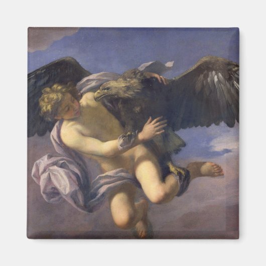 The Abcomation of Ganymede, 1700 (キャンバス上の油) マグネット (正面)
