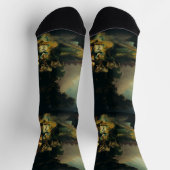 The Abduction of Europa by Rembrandt ソックス (上部)