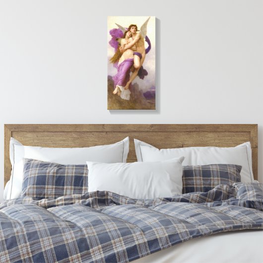 The abduction of Psyche – William Bouguereau   キャンバスプリント (インサイチュ (寝室))