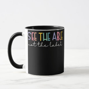 The Able Not the Labelを見るカワイイ特別教育 マグカップ