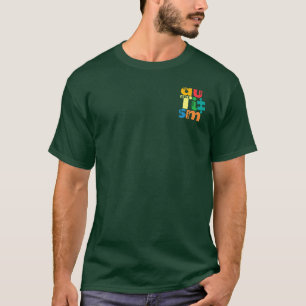The Able Not the Label自閉症サポートを参照 Tシャツ