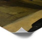 The Absinthe Drinker by Manet – ポスター (角)