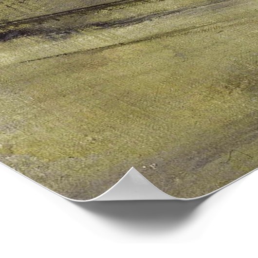 The Absinthe Drinker or L’Absinthe by Edgar Degas ポスター (角)