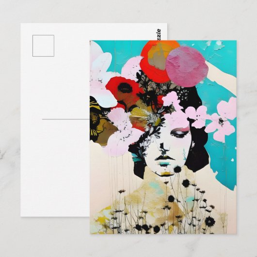 The Abstract Woman ポストカード (正面/裏面)