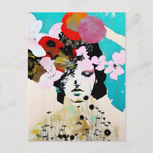 The Abstract Woman ポストカード (正面)
