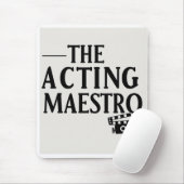 The acting maestro マウスパッド (マウス)