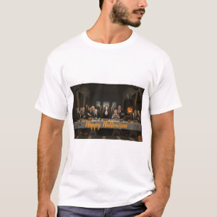 The Addams Family Supper ハロウィンのパロディ Tシャツ