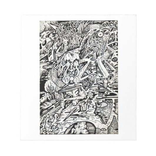 The Adept, あるいは、気まぐれな変容 ノートパッド (正面)