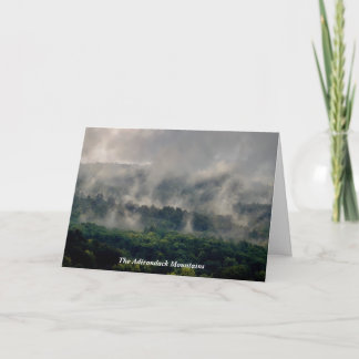 The Adirondack Mountains - After the Rain サンキューカード
