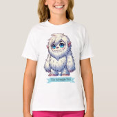 “The Adorable Yeti” Tシャツ (正面)