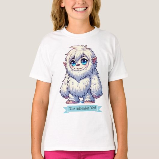 “The Adorable Yeti” Tシャツ (正面)