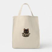 The Adventure Begins-Ziggy happily  トートバッグ (裏面)