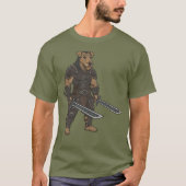 The adventure of the Airedale Terrier gladiator Tシャツ (正面)