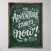 the adventure start now ポスター (正面)
