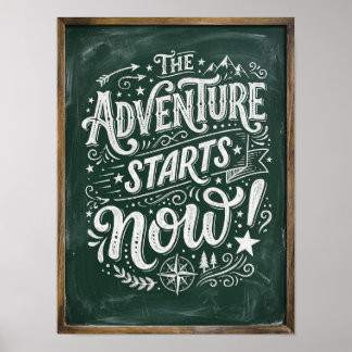 the adventure start now ポスター