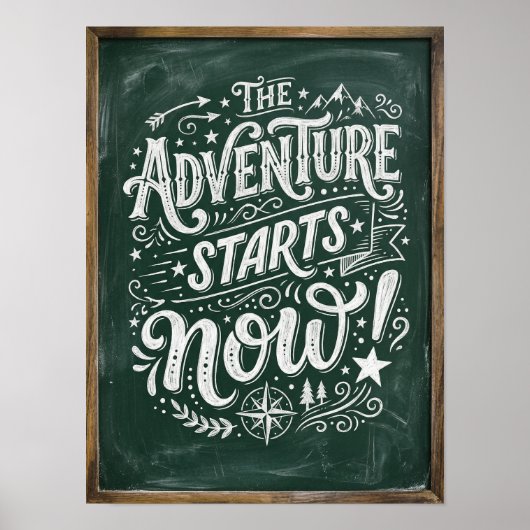 the adventure start now ポスター (正面)