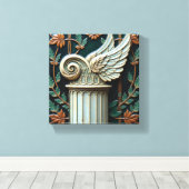 The Aeon Pillar キャンバスプリント (インサイチュ (ウッドフロア))