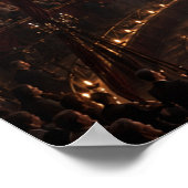 The Aerialist | Gothic Circus Fine Art Poster ポスター (角)