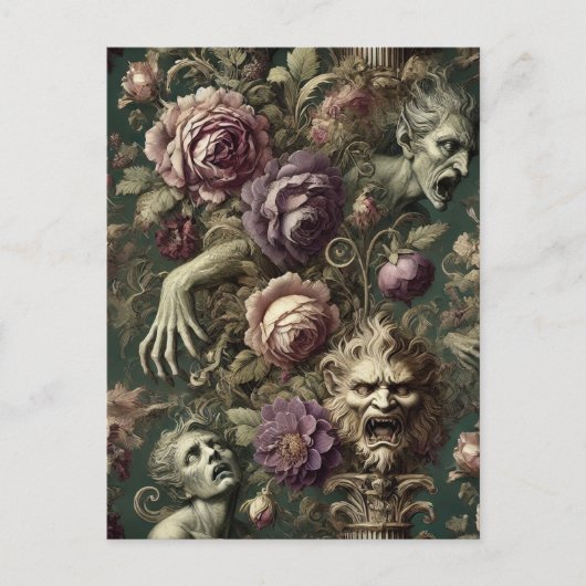 The After Hours Reliquary - Gothic ビクトリアン シーズンポストカード (正面)