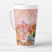 The Afternoon カフェラテマグ (左アングル)