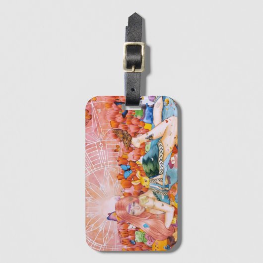 The Afternoon ラゲッジタグ (正面縦)