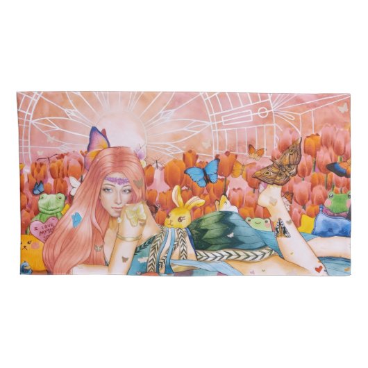 The Afternoon 枕カバー (裏面-右)