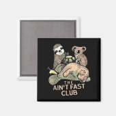 The Ain't Fast Club Koala Sloth Turtle  マグネット (正面/裏面)