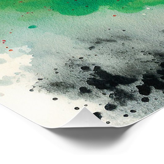 The Akita Dog - Composition 001 ポスター (コーナー)