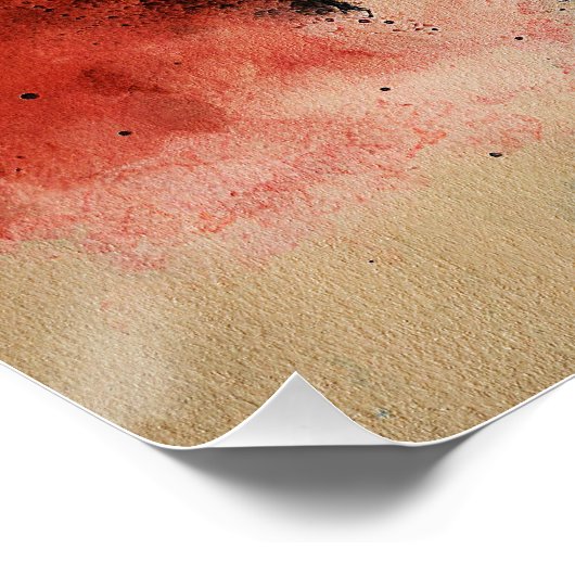 The Akita Dog - Composition 005 ポスター (コーナー)