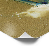 The Akita Dog - Composition 009 ポスター (コーナー)