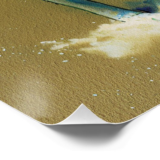 The Akita Dog - Composition 009 ポスター (コーナー)