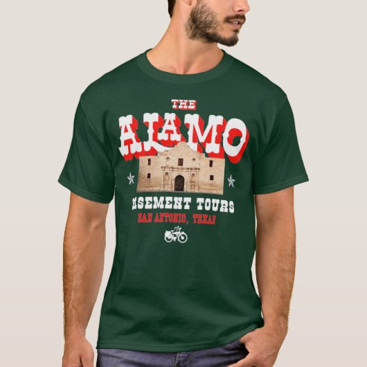 The Alamo Basement Tours Tシャツ (正面)