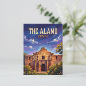 The Alamo Texas ポストカード (スタンド正面)