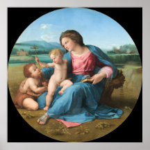 The Alba Madonna - Raphael Fine Art Poster
