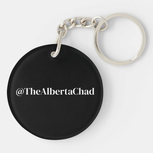 The Alberta Chad - Keychain キーホルダー (裏面)