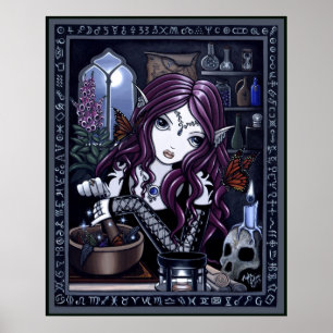 The Alchemist Gothic Fantasy Art ポスター