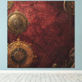 The Alchemist’s Chartroom キャンバスプリント (インサイチュ (ウッドフロア))