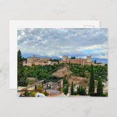 The Alhambra of Granada Spain ポストカード (正面/裏面)