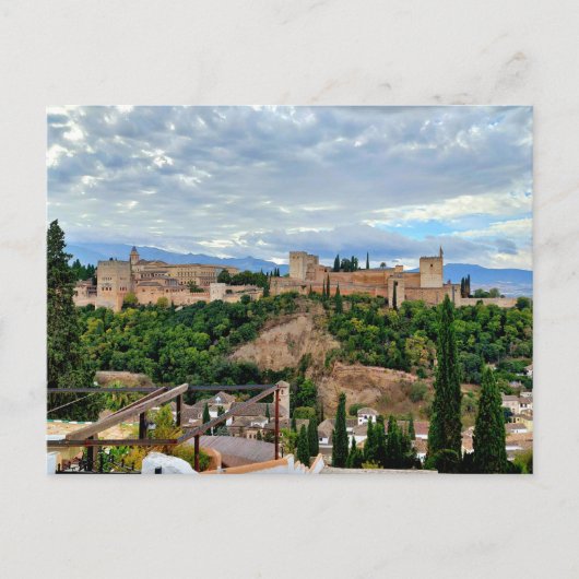 The Alhambra of Granada Spain ポストカード (正面)