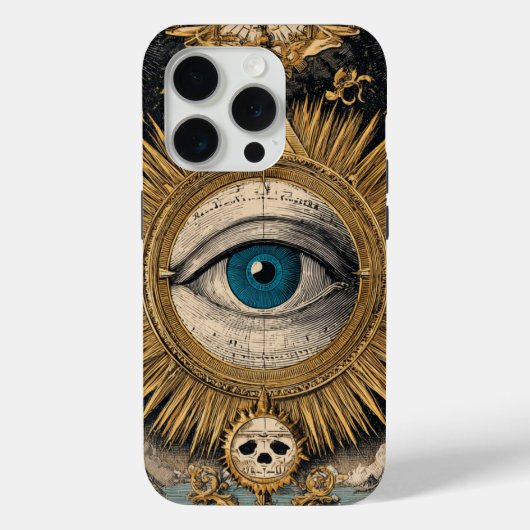 The All-Seeing Eye of Golden Awareness Case-Mate iPhoneケース (裏面)